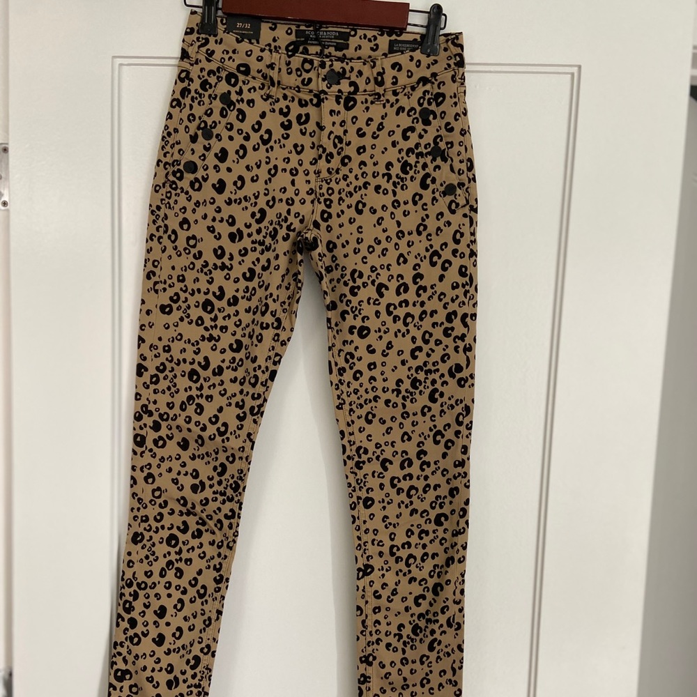 Scotch and soda mid rise skinny jeans
